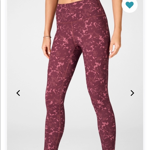 Fabletics High-waisted Printed Powerhold 7/8 XS/4 - Picture 2 of 7